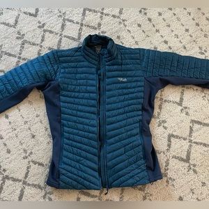 Men’s RAB down jacket, Blue